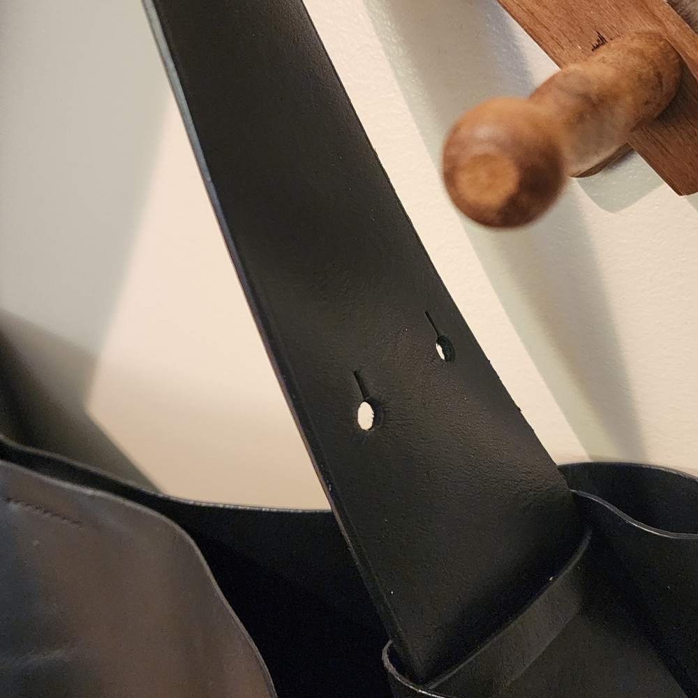 COS Black Leather Tote Bag - Picture 5 of 16